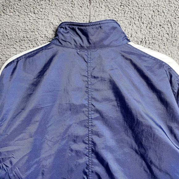 Vintage Y2K NIKE Fleece Lined Full Zip Jacket Mens Medium Shacket Cyber - Picture 16 of 16